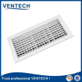 Double deflection supply air register/aluminium air vent grille